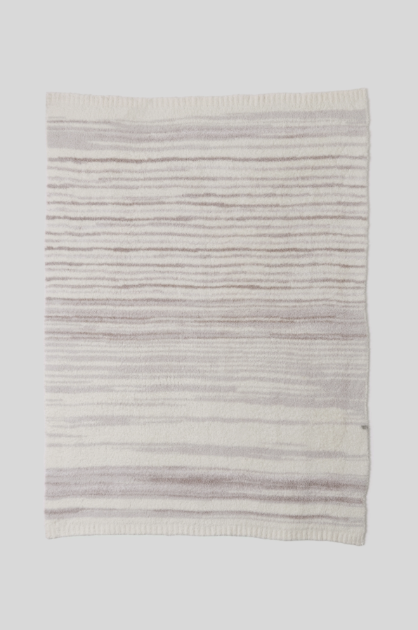 Barefoot Dreams Space Dye Sandstone Multi Throw Blankets & Throws in at Wrapsody