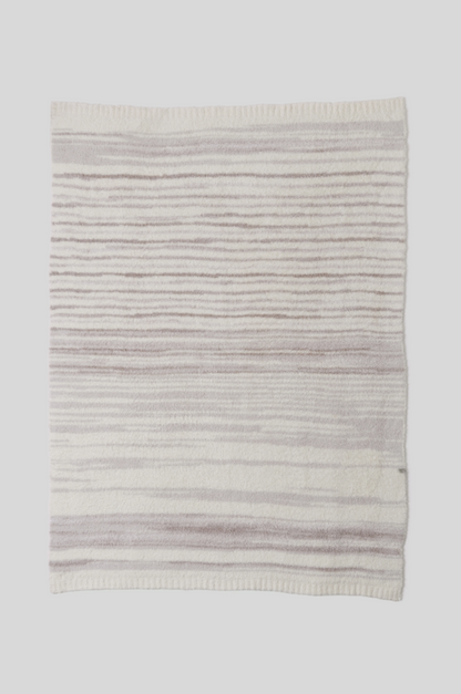 Barefoot Dreams Space Dye Sandstone Multi Throw Blankets & Throws in at Wrapsody