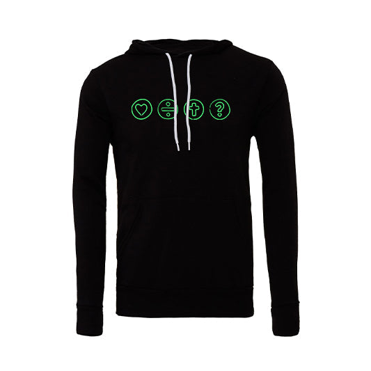 BELLA + CANVAS sweatshirt Black FOUR