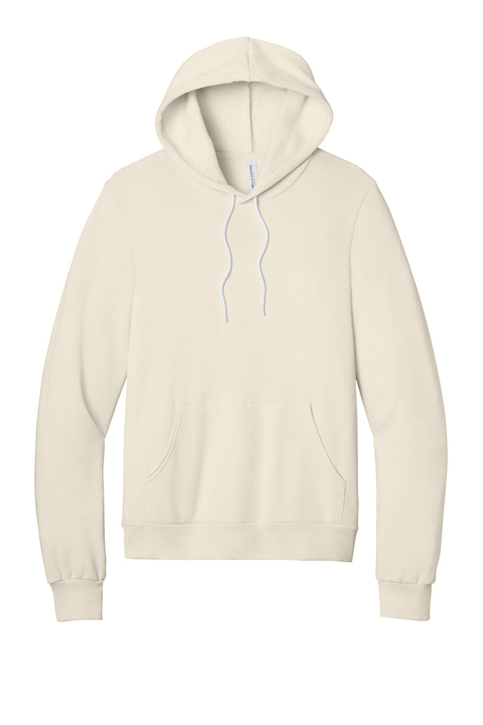 Bella + Canvas Unisex Sponge Fleece Pullover Hoodie - Add Your Text, Design or Logo