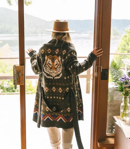 Bengal Cardi Acorn Home + Apparel