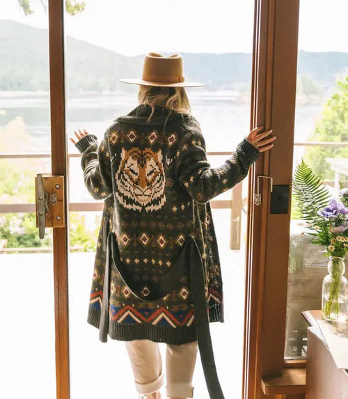 Bengal Cardi Acorn Home + Apparel