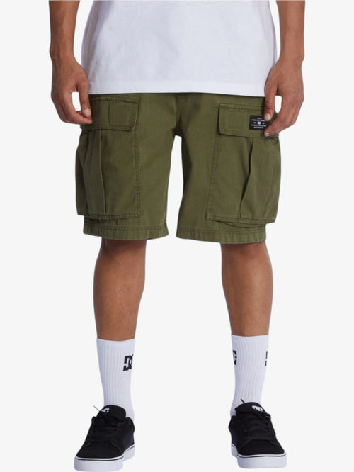 Bermuda Dc Tundra Cargo Verde Militar