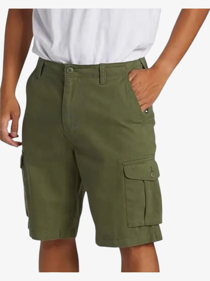 Bermuda Quiksilver Crucial Battle Cargo Verde Militar