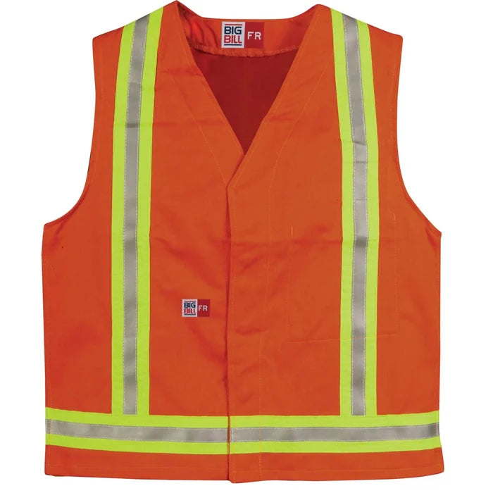 Safety Vests - Mann Supply Big BillFire Resistant