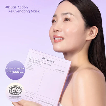 Biodance Rejuvenating Caviar PDRN Real Deep Mask (1pc)