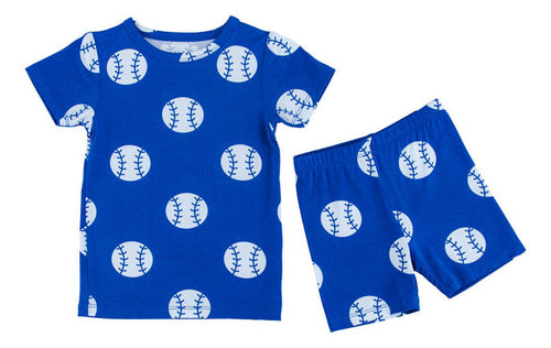 Birdie Bean Blue Baseball Two Piece (9016509759796)
