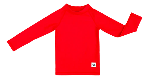 Birdie Bean Crimson Rash Guard (9070058438964)