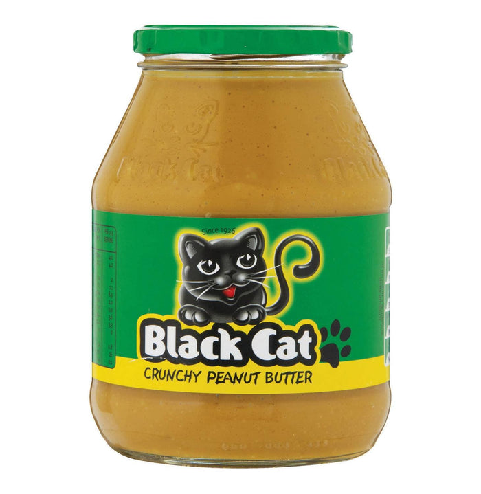 Black Cat Peanut Butter Crunchy (400g) | Food, South African | USA's #1 Source for South African Foods - AubergineFoods.com