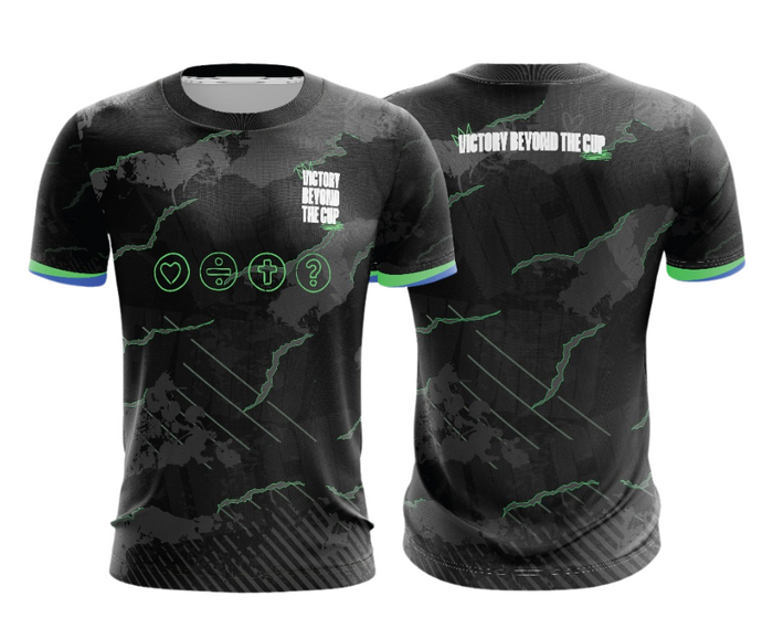 Black Sublimated Soccer Jersey