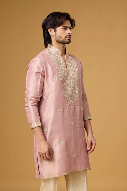 Buy Affordable Floral Kurta Set for Men Online India | Mahavir NX
