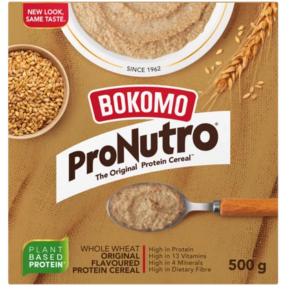 Bokomo ProNutro Whole Wheat Original, 500g