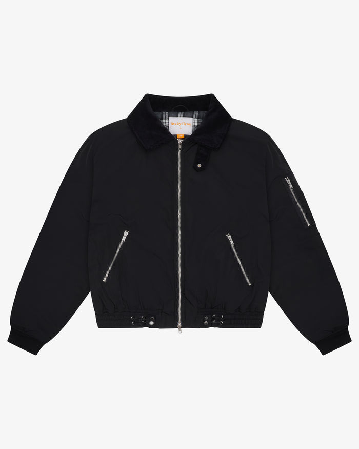 BOMBER JACKET - Black