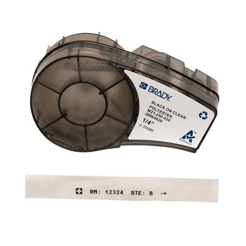 Label Tape with Ribbons - Mann Supply BradyBrady
