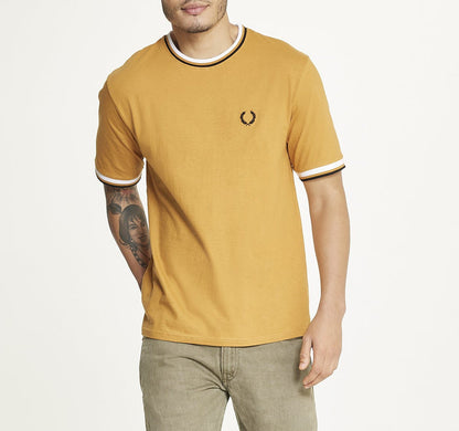 Brooklyn Laundry Men'sÂ Tonal Embroidery Crew Neck Tee