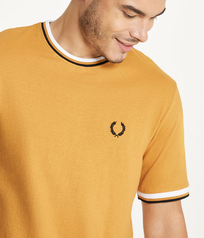 Brooklyn Laundry Men'sÂ Tonal Embroidery Crew Neck Tee