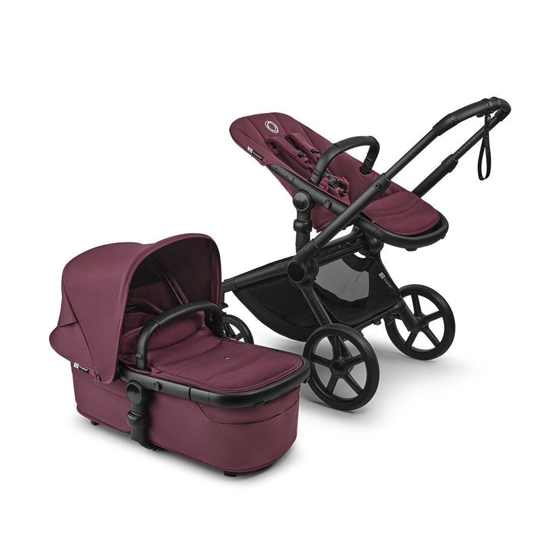 Bugaboo Fox 5 Renew Complete Pushchair - Dark Cherry