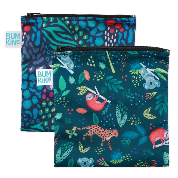 Bumkins Large Snack Bags 2 Pack (6566341148719)