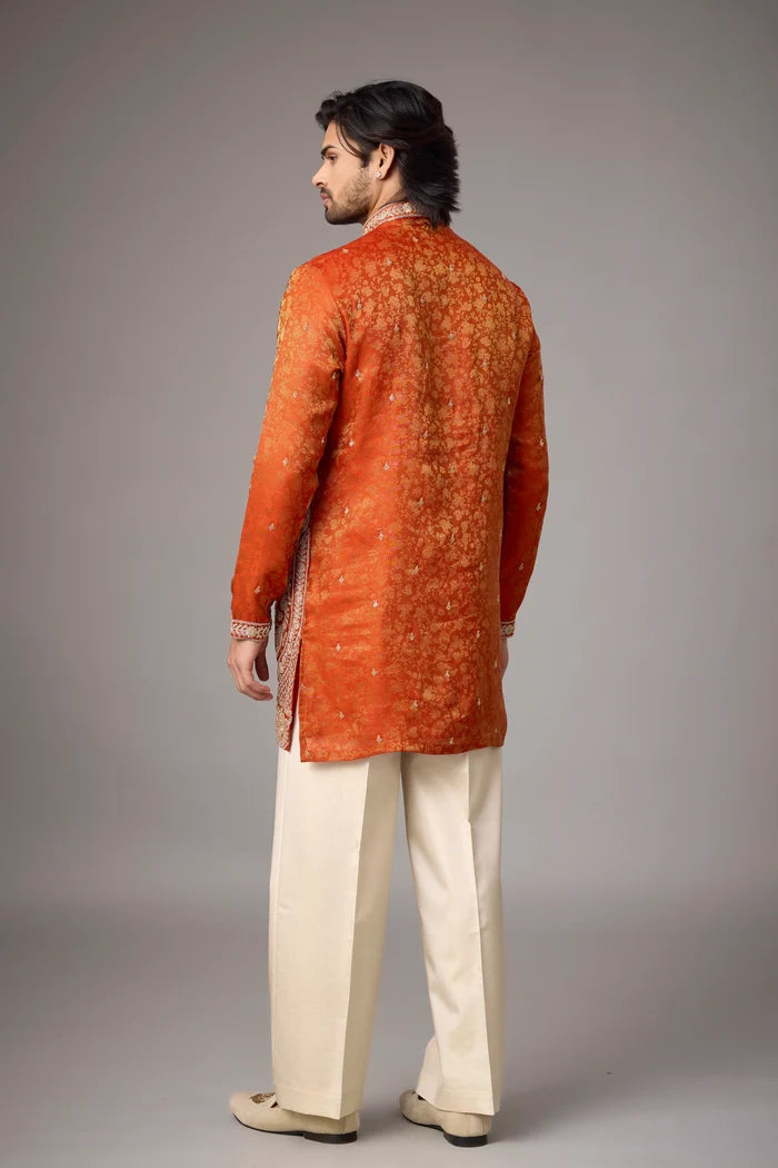 Buy Brocade Kurta Set for Men Online India 2026 | Mahavir NX