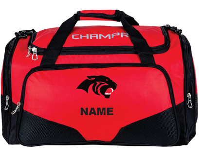 Red / Cabot Panther Head and Name