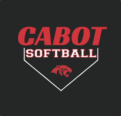 Cabot Softball Core Fleece Pullover Hooded Sweatshirt
