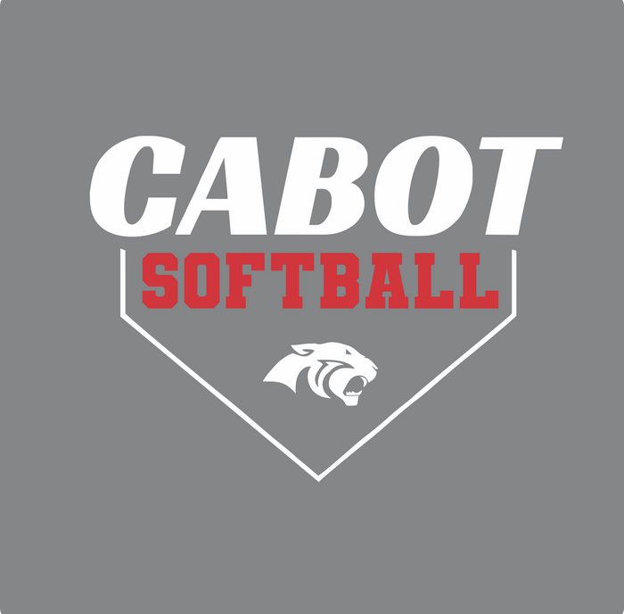Cabot Softball Core Fleece Pullover Hooded Sweatshirt