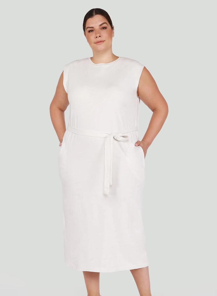Cap Sleeve Knit Dress Acorn Home + Apparel