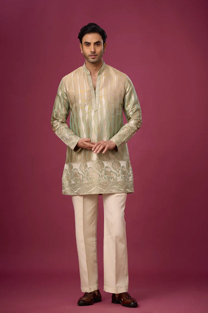 Kurta Set for Men Under 15000 – Woven Heritage Ethnic Wear | Mahavir NX