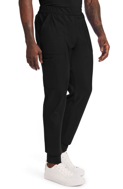 Men's Scrub Pants Joggers Black Cherokee Achieve MDF Instruments CK034