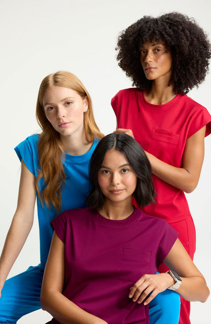 Scrubs MDF Instruments Cherokee Achieve  Women's Crew Neck Top CK936