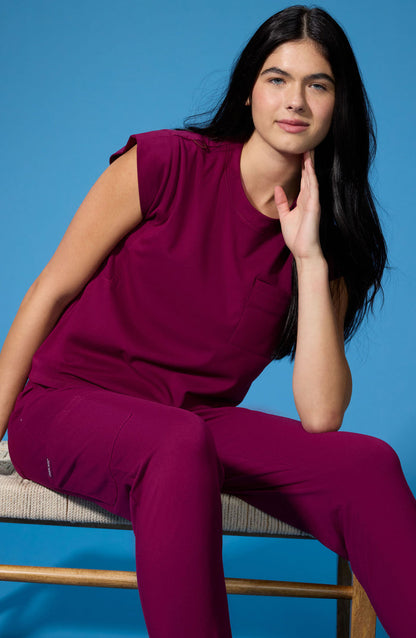 Scrubs MDF Instruments Cherokee Achieve  Women's Crew Neck Top CK936