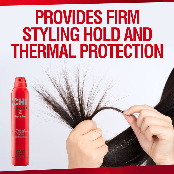 CHI 44 Iron Guard Style & Stay Firm Hold Protecting Spray 10oz