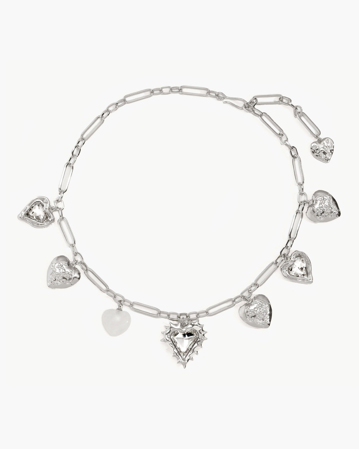 Love Language Necklace in Silver