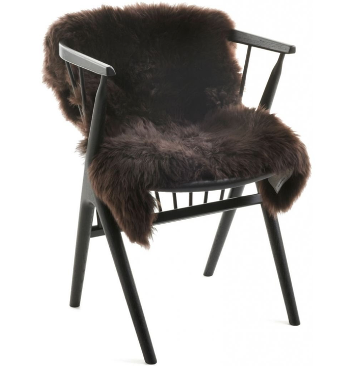 Chocolate Sheepskin