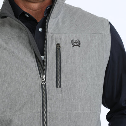 Cinch Men's Bonded Vest in Grey