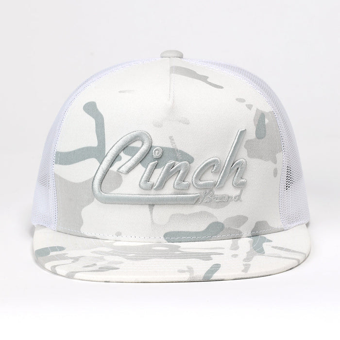 Cinch Men's Trucker Cap in White Camo