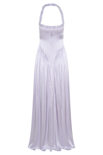 Coco Dropped Waist Maxi Dress - Lilac