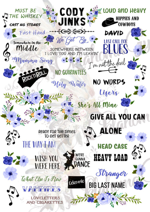 Cody Jinks Inspired Top Hits Digital File