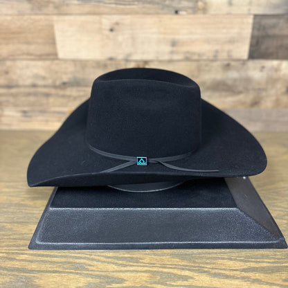 Cody Johnson by Resistol Barton 5X Fur Blend Hat in Black