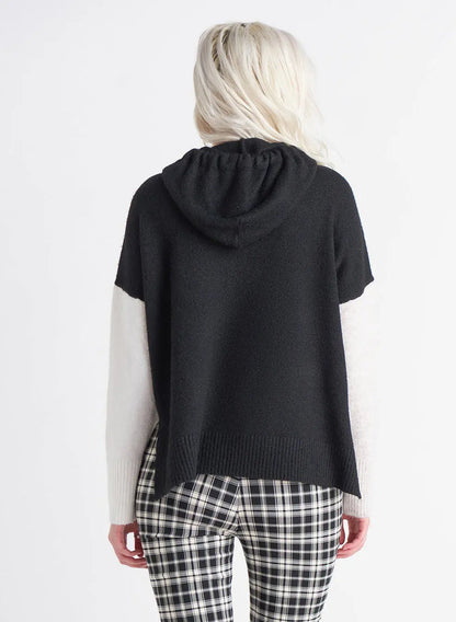 Colour Block Hooded Sweater Acorn Home + Apparel