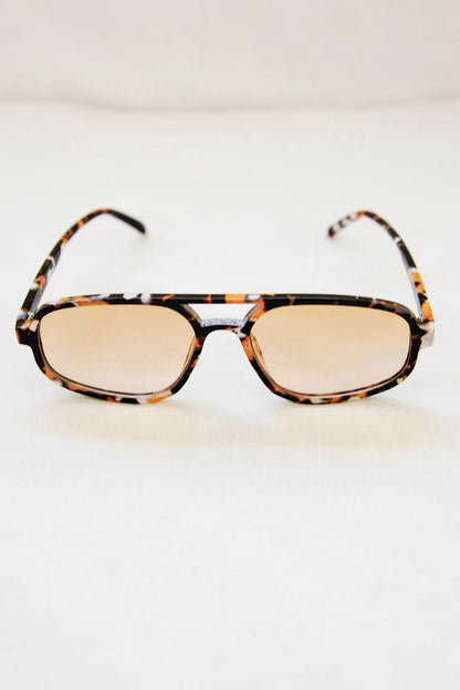 Cora Tortoise Aviator Sunglasses