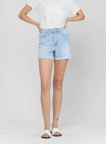 Cortney Mom Shorts Acorn Home + Apparel