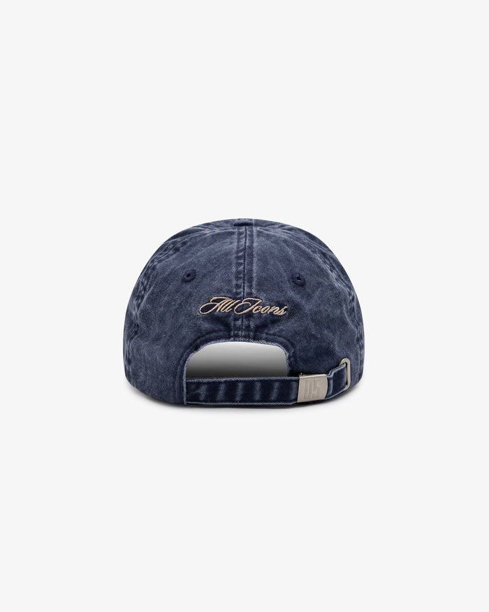 Cotton Dad Cap - Washed Navy