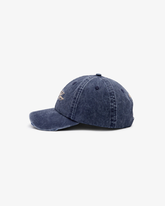 Cotton Dad Cap - Washed Navy