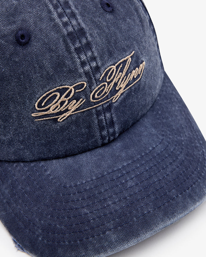 Cotton Dad Cap - Washed Navy
