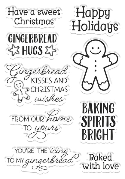 Crafter's Companion Gemini Clear Stamp & Die - Gingerbread House