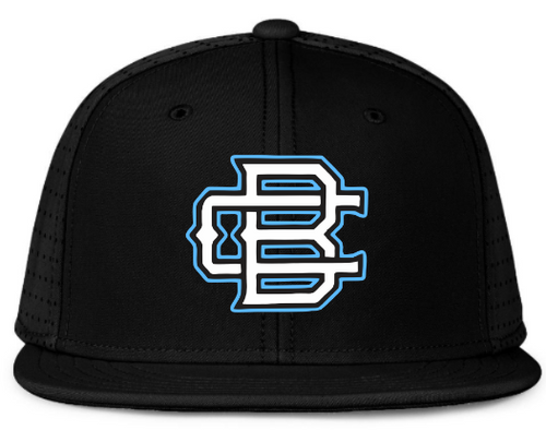 Crashouts Black Fitted Hat