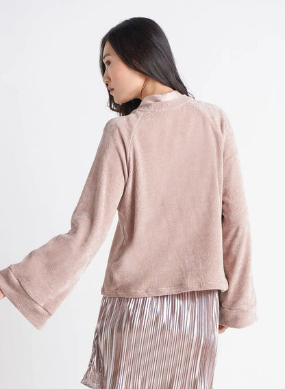 Crew Neck Chenille Sweater Acorn Home + Apparel