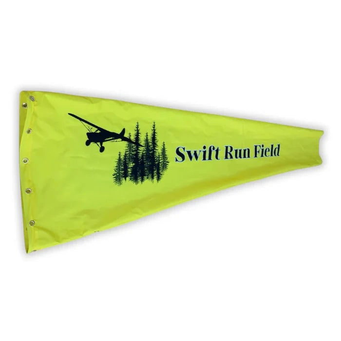 Windsock - Mann Supply Custom Windsock CompanyAviation Logo