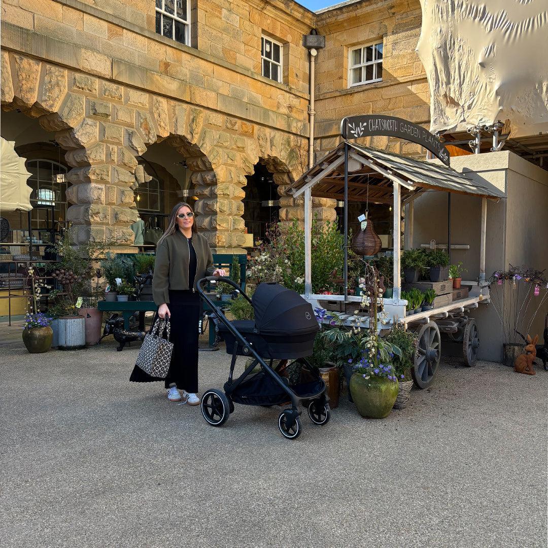 CYBEX e-Gazelle S Pushchair - Almond Beige